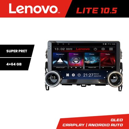 Navigatie Mitsubishi Eclipse Cross 2017- Lenovo  8 core 4+64 10.5 inch Incell 1K android Wifi 5Ghz gps internet  Kit-cross-eu