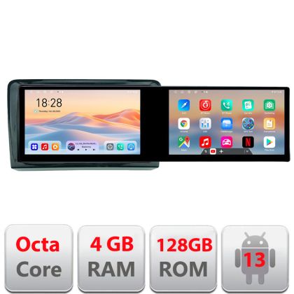 Navigatie VW PQB Kit-vw Edotec 2 ecrane  8 core 4+128 21.6 inch Incell android Wifi 5Ghz gps internet  v1