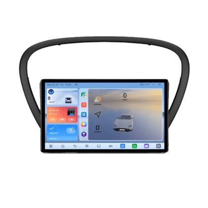 Navigatie Peugeot 607 Android ecran Qled 2K Octa core 8+128 Kit-607+EDT-E409V3