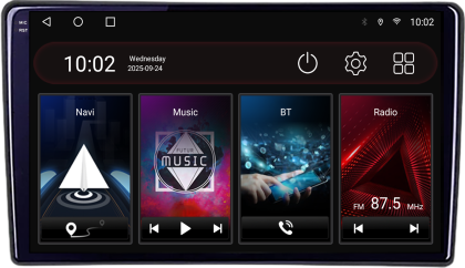Navigatie Ford Transit 2019- varianta cu ecran de fabrica Lenovo PRO 4+64 12.3 inch qled android 4G DSP gps internet  Kit-transit-2019-b