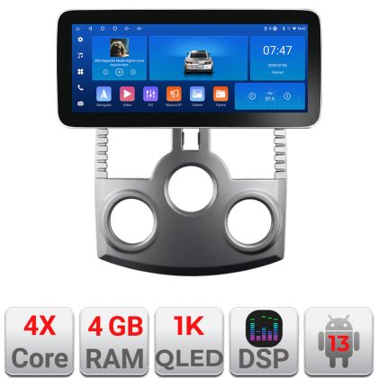 Navigatie Daihatsu Terios 2006-2016 Edotec 4+64 12.3 inch Incell 1K android Wifi 5Ghz gps internet  kit-terios-