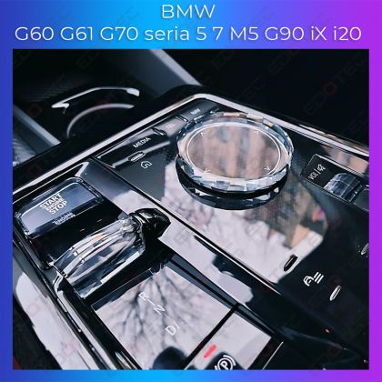 Lumini Ambientale BMW G60 G61 G70 seria 5 7 M5 G90 iX i20 buton multimedia iluminat control telefon sau sistem original