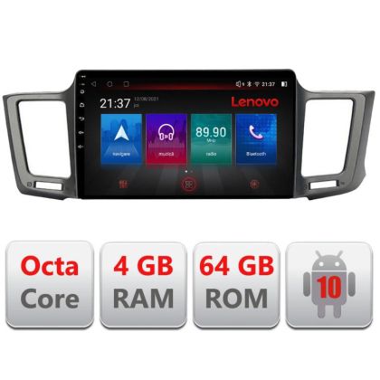 Navigatie Toyota RAV4 2013-2018 E-247 Octa Core cu Android Radio Bluetooth Internet GPS WIFI DSP 4+64GB 4G RESIGILAT