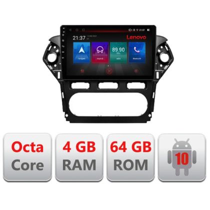 Navigatie Ford Mondeo 2010-2014 E-MONDEO-CLIMA Octa Core cu Android Radio Bluetooth Internet GPS WIFI DSP 4+64GB 4G RESIGILAT