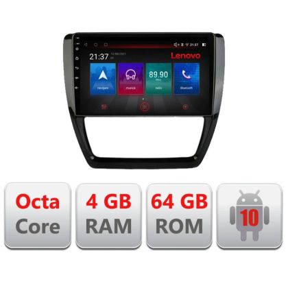 Navigatie VW Jetta 2011-2018 E-JETTA-15 Octa Core cu Android Radio Bluetooth Internet GPS WIFI DSP 4+64GB 4G RESIGILAT