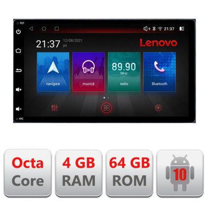 Navigatie Toyota Auris 2007-2013 E-auris-2013 Octa Core cu Android Radio Bluetooth Internet GPS WIFI DSP 4+64GB 4G RESIGILAT