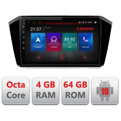 Navigatie Volkswagen Passat 2015- E-518 Octa Core cu Android Radio Bluetooth Internet GPS WIFI DSP 4+64GB 4G RESIGILAT