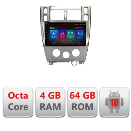 Navigatie Hyundai Tucson E-1001 Octa Core cu Android Radio Bluetooth Internet GPS WIFI DSP 4+64GB 4G RESIGILAT