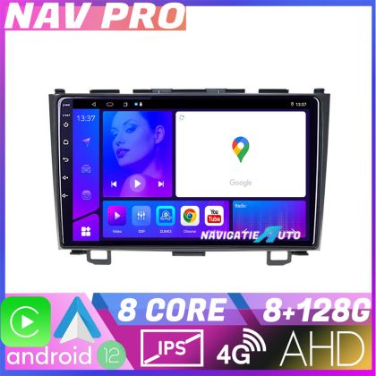 Navigatie Honda CR V KIT 009 EDOTEC-LITE Android Ecran 720P Octa Core 8 128 Carplay