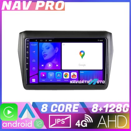 Navigatie Suzuki Swift 2017 KIT 2179 EDOTEC-LITE Android Ecran 720P Octa Core 8 128 Carplay