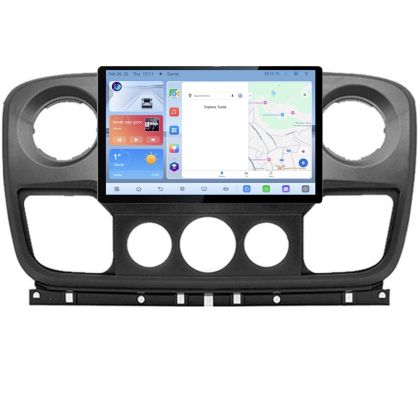 Navigatie dedicata Opel Movano, Renault Master 2010-2021 Edonav ecran 13" 1K 4+64 Android Waze USB Navigatie 4G 360 Toslink Yotube V1