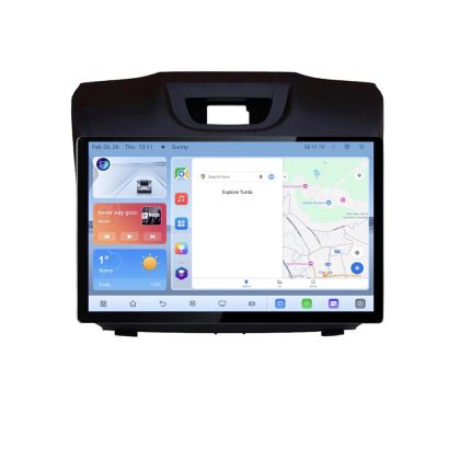 Navigatie dedicata Isuzu D-Max Quad Core N-2234 Edonav ecran 13" 1K 4+64 Android Waze USB Navigatie 4G 360 Toslink Youtube Rad