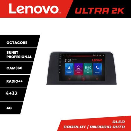 Navigatie BMW X5 X6 2009-2014 CIC 8 core QLED Qualcomm 4+32 360 Android Waze USB Navigatie Internet Youtube Radio Lenovo