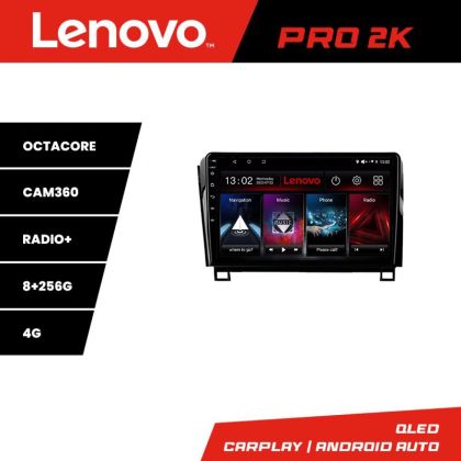 Navigatie Toyota sequoia intre anii 2008-2017 Lenovo Kit-sequoia 8 core QLED 2K 8+256 360 Android radio gps internet