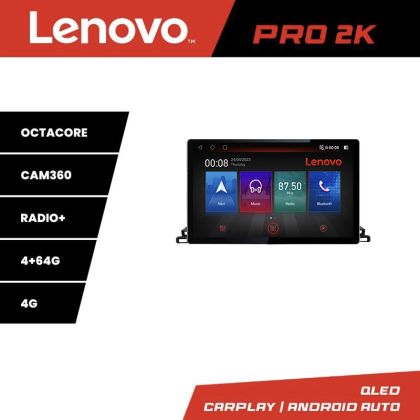 Navigatie Toyota Highlander 2013-2018 Lenovo PRO 4+64 13 inch 2K android 4G DSP gps internet  KIT-highlander13
