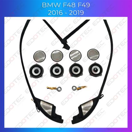 Lumini ambientale BMW F48 F49 2016 - 2019 capace boxe iluminate control din telefon sau sistemul original