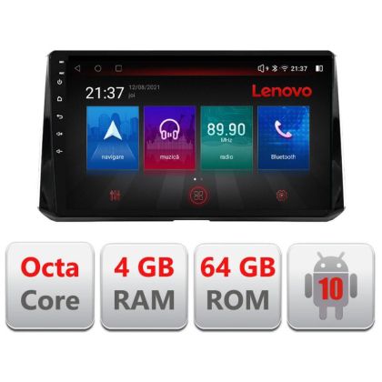 Navigatie Toyota Corolla dupa 2020 E-388 Octa Core cu Android Radio Bluetooth Internet GPS WIFI DSP Octa Core 4+64GB 4 RESIGILAT