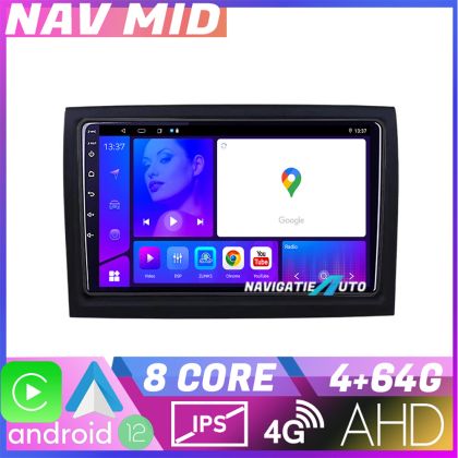 Navigatie Fiat ducato 2006 KIT DUCATO EDOTEC-LITE Android Ecran 720P Octa Core 4 64 Carplay