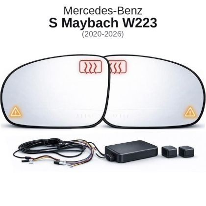 Senzor unghi mort Mercedes Benz S Maybach W223 2020-2026 — oglindă dedicată