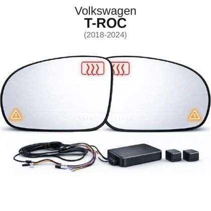 Senzor unghi mort Volkswagen T-ROC 2018-2024 — oglindă dedicată