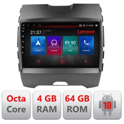 Navigatie Ford Edge 2015-2021 Highline Android radio gps internet Octa Core 4+64 LTE kit-edge-high+EDT-E509-PRO RESIGILAT