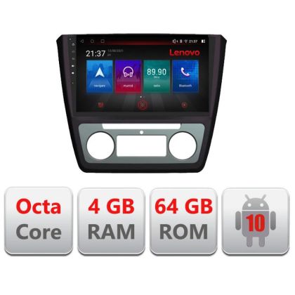 Navigatie Skoda Yeti 2009-2014 E-YETI Octa Core cu Android Radio Bluetooth Internet GPS WIFI DSP 4+64GB 4G RESIGILAT