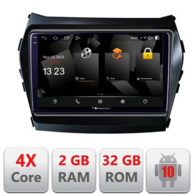 Navigatie Hyundai Santa Fe IX45 2012-2017 5230-209 Android Ecran 720P Quad Core 2+32 carplay android auto