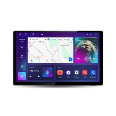 Navigatie dedicata Toyota Tundra 2007-2013 Edonav ecran 13" 2K 4+32 Android Waze USB Navigatie 4G 360 Toslink Youtu