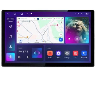 Navigatie dedicata Nissan X-Trail 2004-2007 Edonav ecran 13" 2K 4+32 Android Waze USB Navigatie 4G 360 Toslink Youtube Radio k
