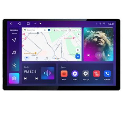 Navigatie grupul VW 2DIN 2018- Qled 2K Octa Core 4+64 LTE 4G DSP Wifi 5Ghz android auto carplay radio gps internet EDT-E413-2K