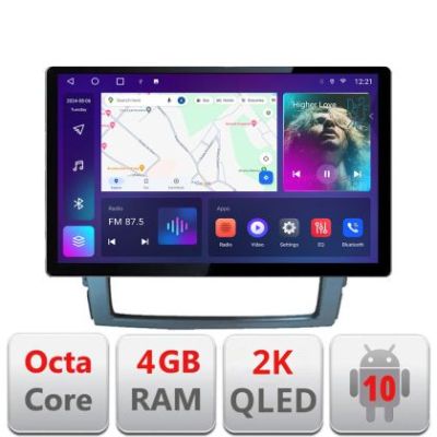 Navigatie Kia Sorento 2006-2009 Qled 2K Octa Core 4+64 LTE 4G DSP Wifi 5Ghz android auto carplay radio gps internet EDT-E413-2K