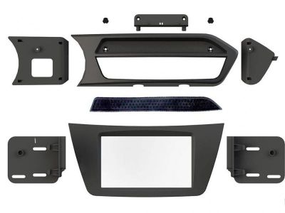 Connects2 CT23MB25L 2DIN Kit rama Mercedes Clasa C W204 LHD Negru