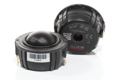 Set 2 Difuzoare tweeter Audio System AV26INSTALL instalare in soclu fara chenar 70 watts 50 mm 2" 4 ohm absolut high-end