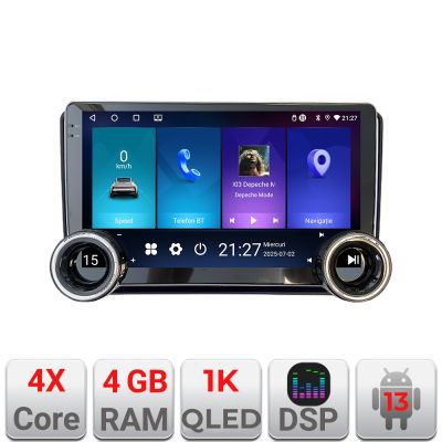 Navigatie Fiat Tipo 2020- Edotec  4+64 10.5 inch Incell 1K android Wifi 5Ghz gps internet  Kit-tipo2022