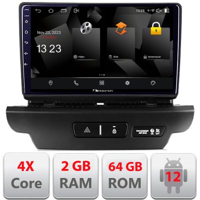 Navigatie Kia Ceed 2018-2020 Android Ecran 720P Quad Core 2+64 carplay android auto