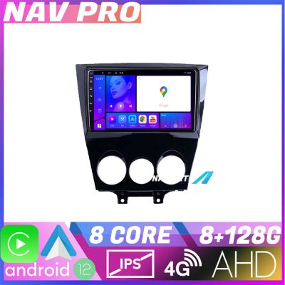 Navigatie Mazda RX8 2003 2008 EDOTEC-LITE Android Ecran 720P Octa Core 8 128 Carplay