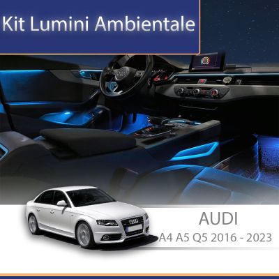 Lumini ambientale Audi A4 A5 Q5 B9 2016-2023 spatar scaune dedicate control telefon sau sistem original