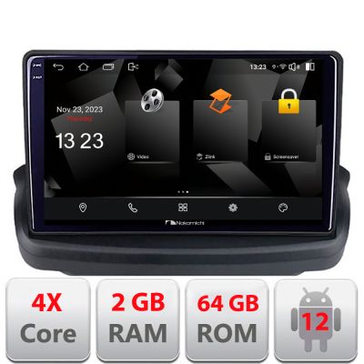 Navigatie Hyundai Genesis Android Ecran 720P Quad Core 2+64 carplay android auto