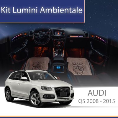 Lumini ambientale Audi Q5 B8 2008-2015 consola centrala control telefon sau sistem original