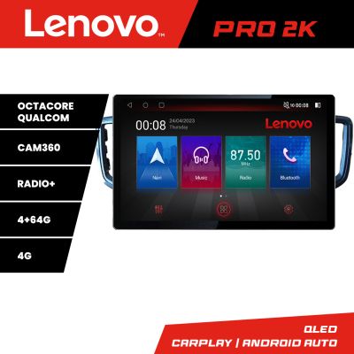 Navigatie dedicata Edonav VW Amarok  Lenovo PRO 4+64 13 inch 2K android 4G DSP gps internet  KIT-amarok
