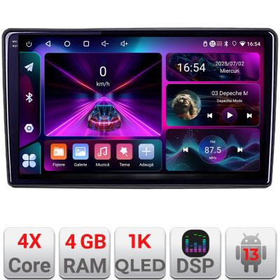 Navigatie Alfa Romeo 159 2005-2011 dedicata Android radio gps internet 4+64 Incell display Qled Rockchip Kit-+EDT-E209-RK