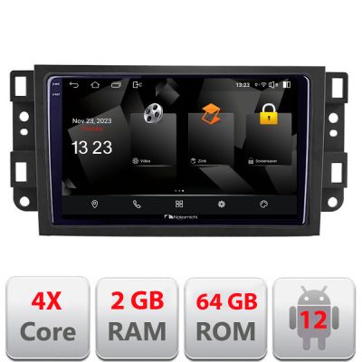 Navigatie Chevrolet Captiva 5230-020 Android Ecran 720P Quad Core 2+64 carplay android auto