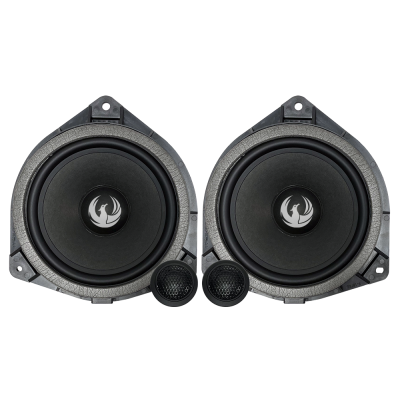 Kit de difuzoare TOYOTA pe 2 căi 6,5” (165 mm) cu filtre și cabluri plug & play 90W RMS/180W MAX 4Ohm Phoenix Gold ZDST6CS v5