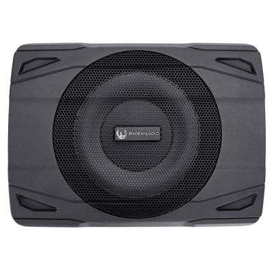 Subwoofer activ sub scaun Phoenix Gold, 80 W RMS, 240 W Max, difuzor 8"