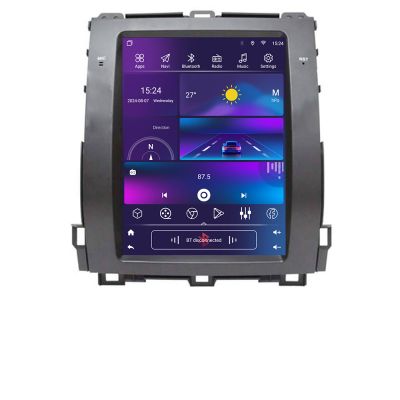 Navigatie Toyota Prado J120 low tip tesla radio gps internet 4 Core carplay android auto 2+32 kit-tesla-456-low+EDT- v1