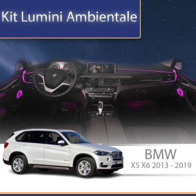 Lumini Ambientale BMW Seria X5 X6 2013-2019 dedicat trimuri control telefon sau sistem original