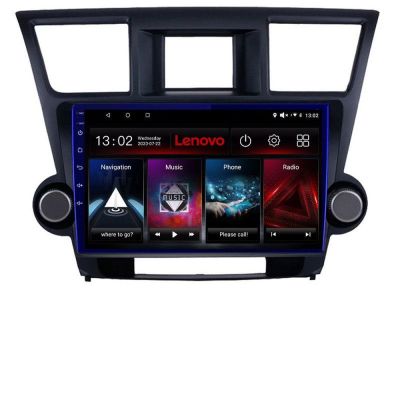 Navigatie Toyota Highlander 2007-2013 Android radio gps internet 4+64 Lenovo