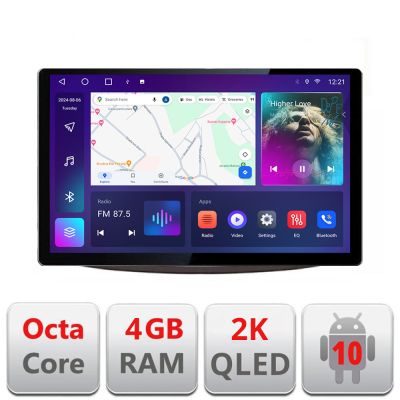 Navigatie VW Touareg 2011-2018 Quad Core Edonav ecran 13" 2K 4+32 Android Waze USB Navigatie 4G 360 Toslink Youtube Radio