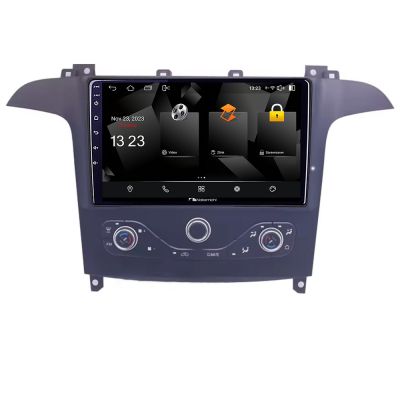 Navigatie Ford S-max 2006-2014 Nakamichi NAM5510 Qled Octa Core 720p 4+64 DSP 360 camera carplay android auto