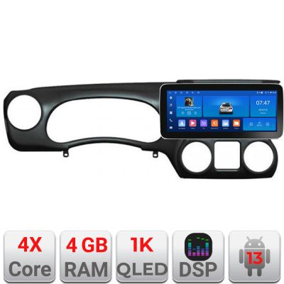 Navigatie JEEP WRANGLER 2011-2016 Manual K-wr Edotec 4+64 12.3 inch Incell 1K android Wifi 5Ghz gps internet